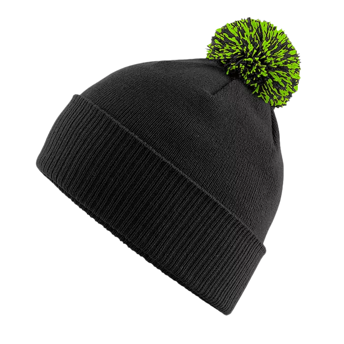bonnet-pompon-contrast-a-personnaliser-B450-black-lime-green-apercu.webp
