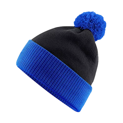 bonnet-pompon-snowstar-a-personnaliser-B451-black-bright-royal-apercu.webp