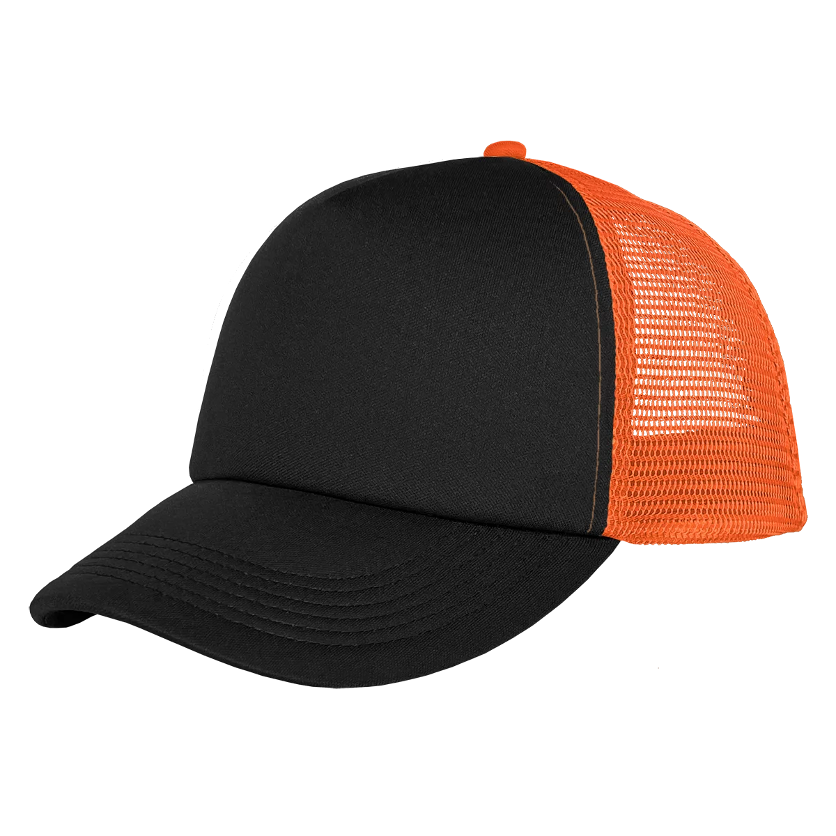 casquette-trucker-classic-a-personnaliser-MB070-black-neon-orange-apercu.webp