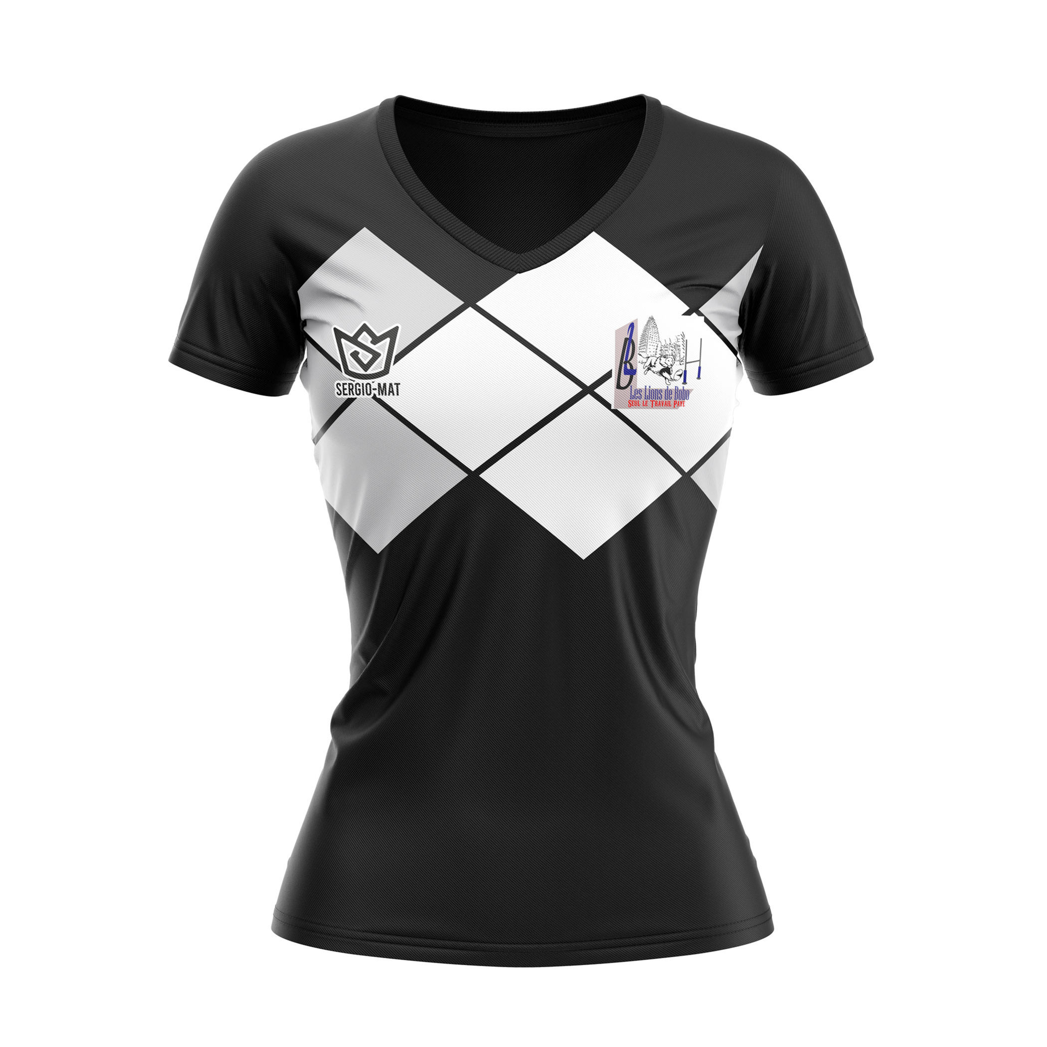 T-SHIRT LES LIONS DE BOBO SUPPORTER "DAME"