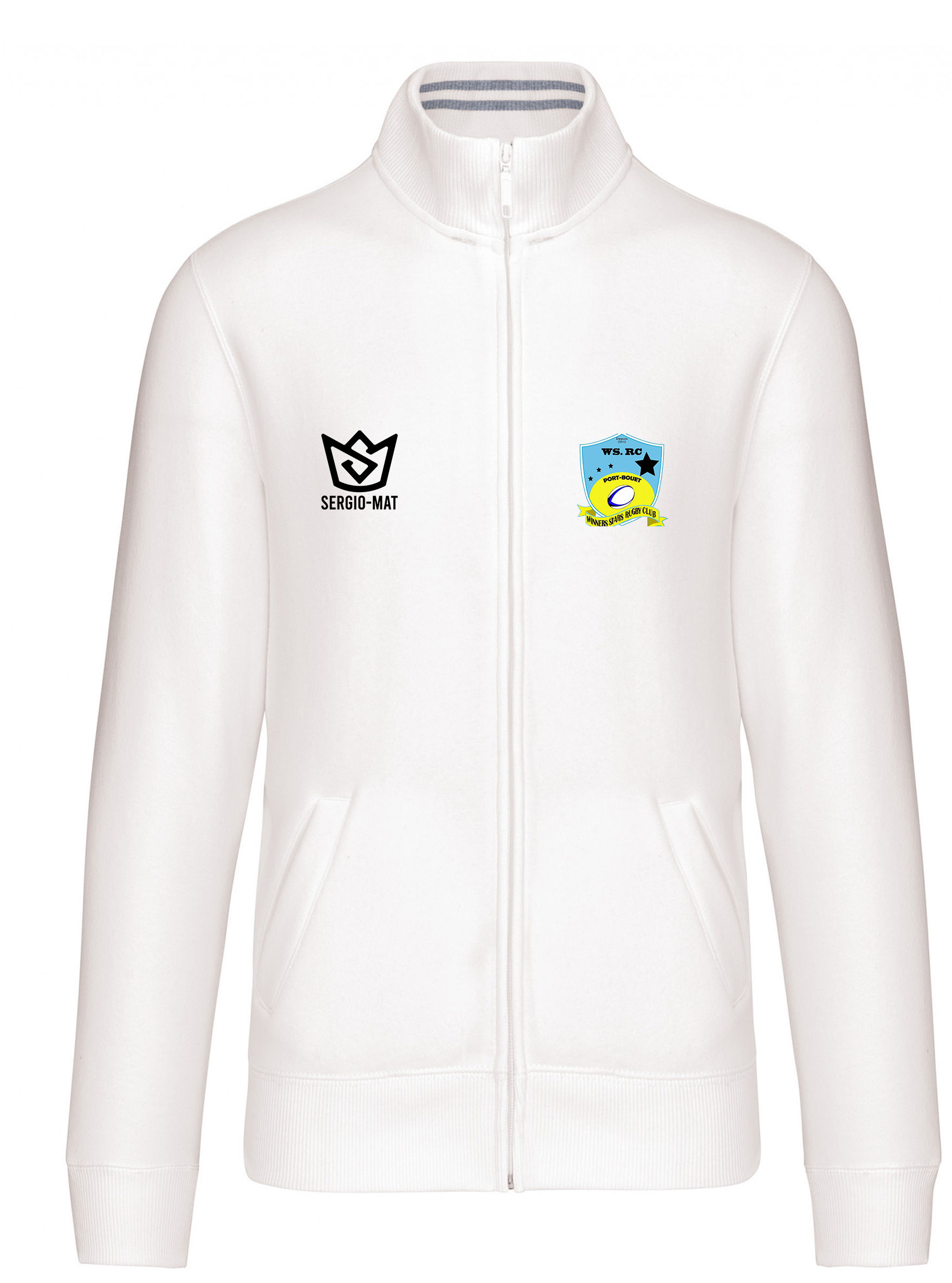 Veste zippé floqué "WINNER STARS RC"