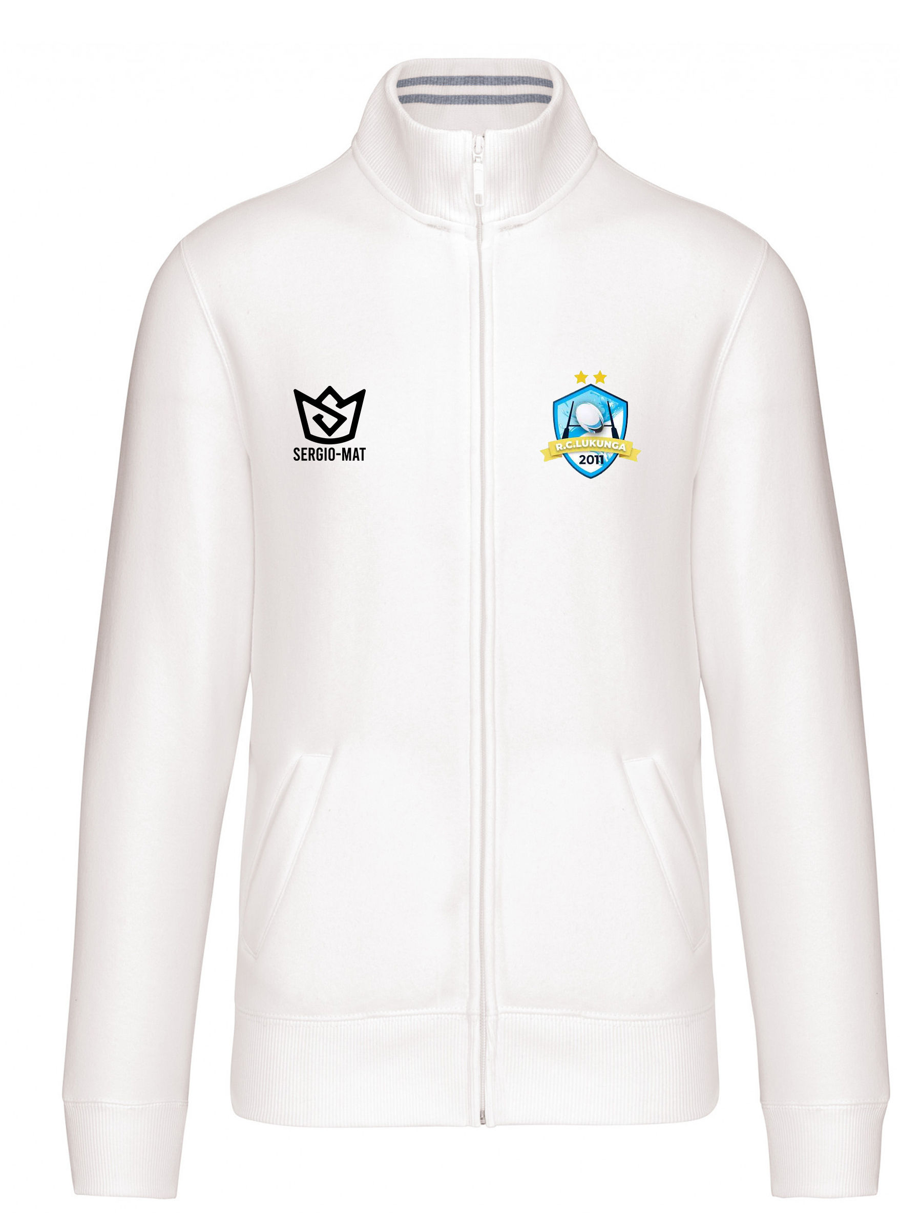 Veste zippé floqué " RC LUKUNGA "
