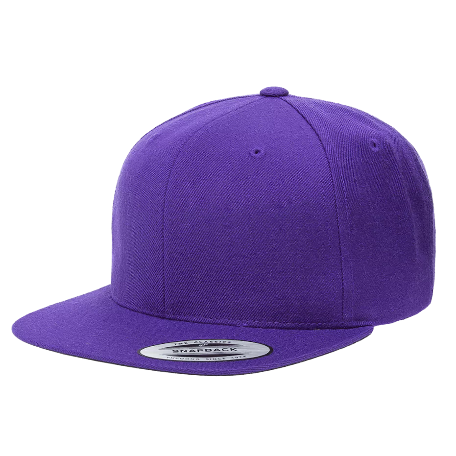 casquette-snapback-yupoong-classique-a-personnaliser-6089MT-M-purple-purple-apercu.webp