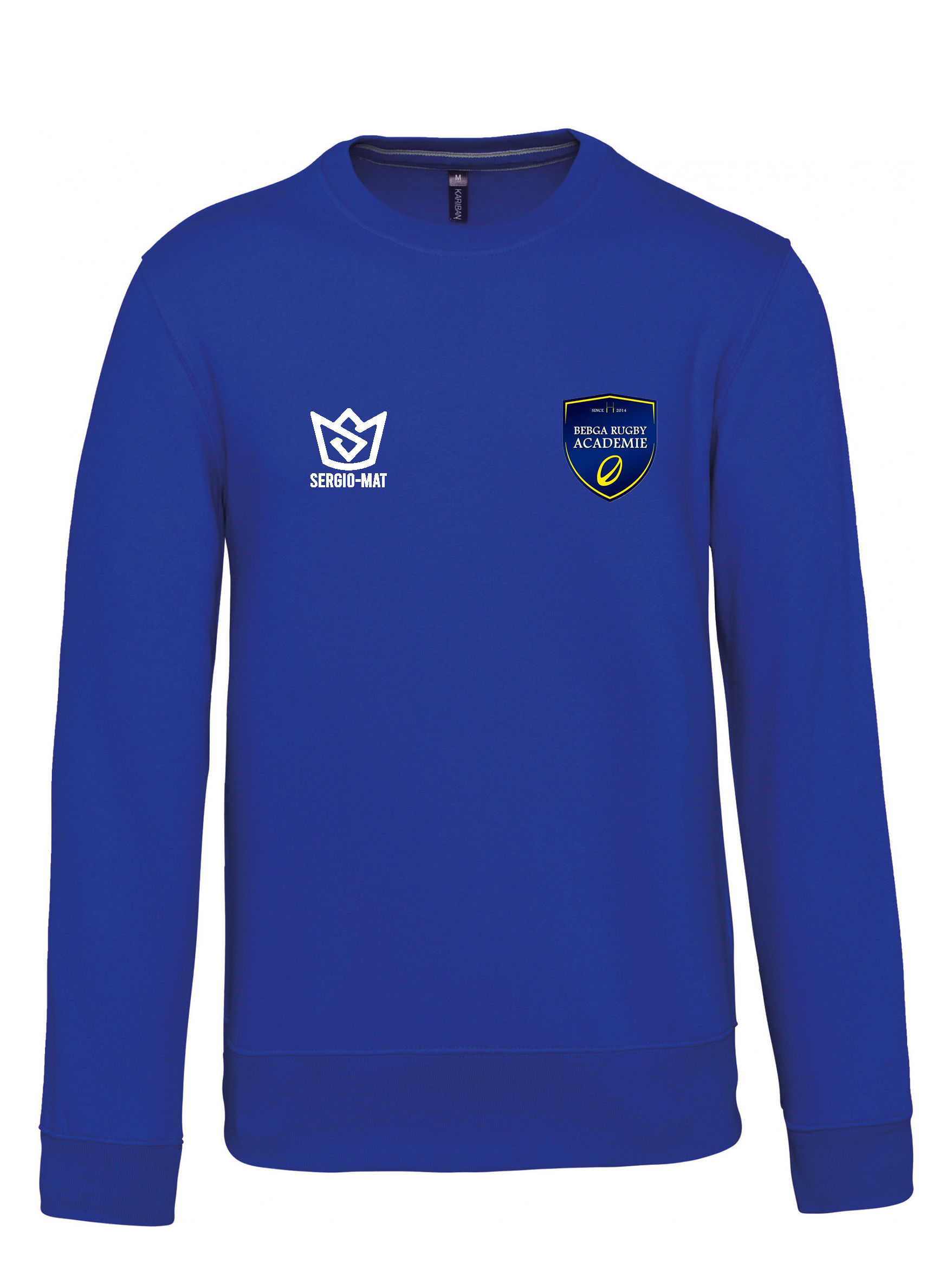 Sweat col rond"BEBGA RUGBY ACADEMIE"