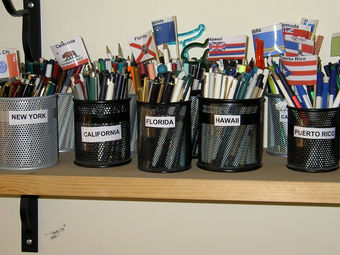 עטים ועפרונות של בתי מלון - אוסף מאיר פלבסקי 