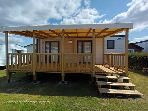 MH grand Large neuf Camping Les Flots Bleus Piriac