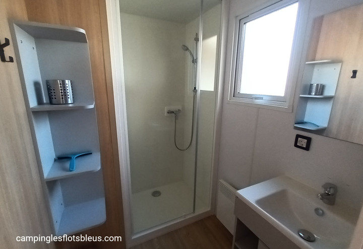 Mobil home en location Molène Camping Les Flots Bleus