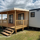 Mobil home à vendre vue extérieure Camping Les Flots Bleus Piriac sur Mer