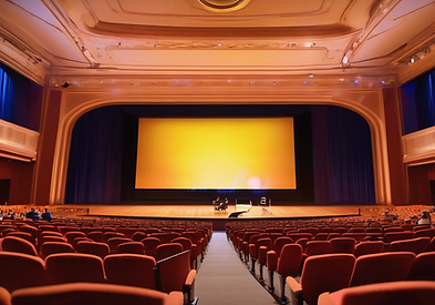 Screening auditorium, movie theater 
