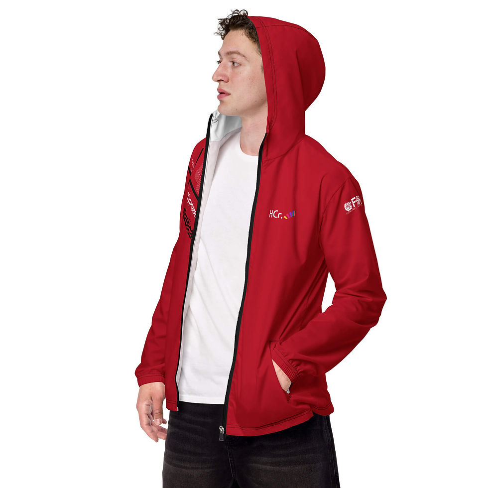 Helvetia Red Unisex Windbreaker reduce.jpg