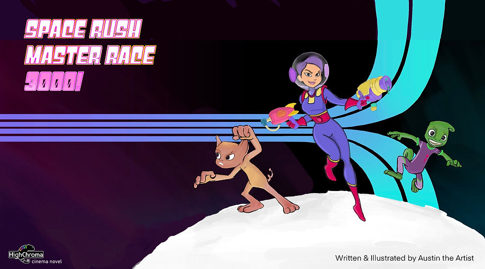 Space Rush Master Race 3000! Art