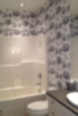 Black on White Hydrangea Floral