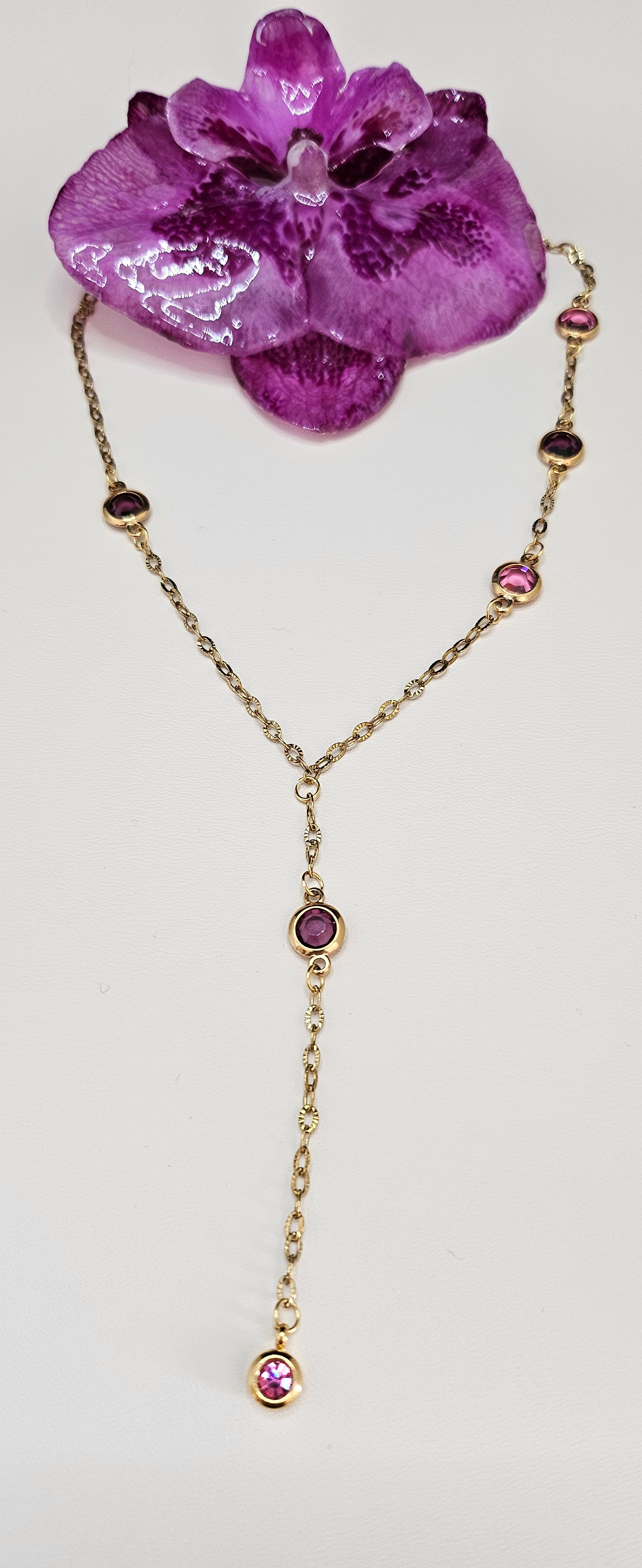 Collier Cristal Rose