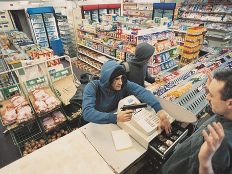 convince store robbery