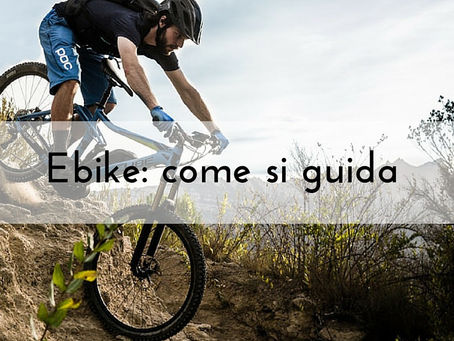 Come si guida una e-bike