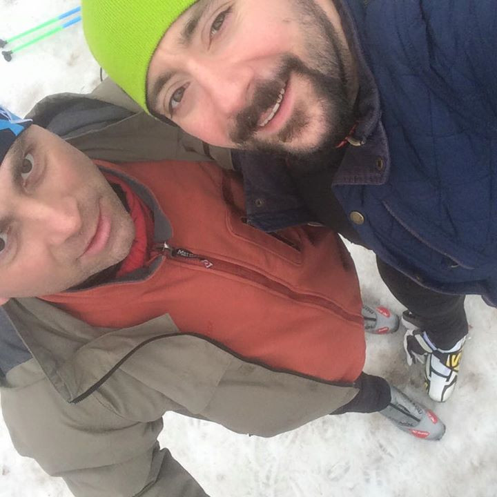 Facebook - Юрий Лукашов и я - команда "Компас Белгород" к участию в эстафете Зим