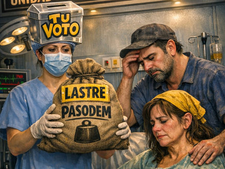 Una metáfora satírica contra la socialdemocracia.