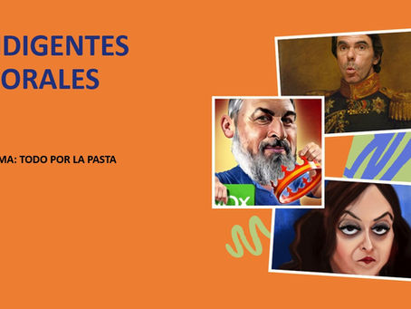 Composición fotográfica con las imágenes de Aznar, Isabel Díaz Ayuso, Santiago Abascal