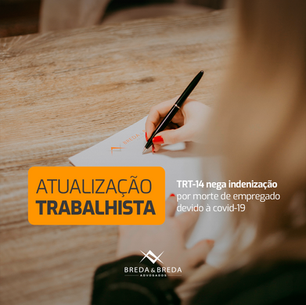 ATUALIZAÇÃO TRABALHISTA
