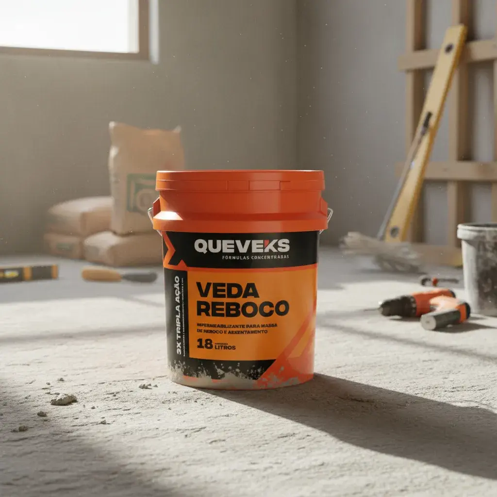 Impermeabilizante Argamassa Veda Reboco 18 L Queveks
