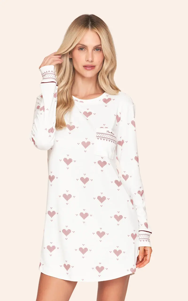 Camisola Manga Longa Feminina All print From The Heart