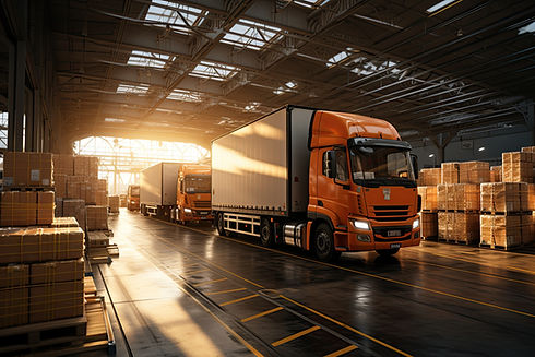dynamic-logistics-hub-trucks-loading-goods-moving-through-warehouses-workers-orchestrating