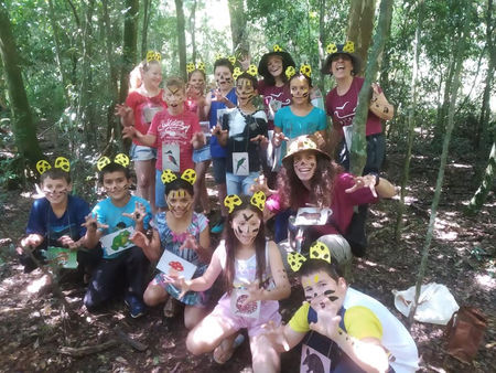 Curicaca leva ao PE do Turvo vivências na natureza com crianças de Derrubadas