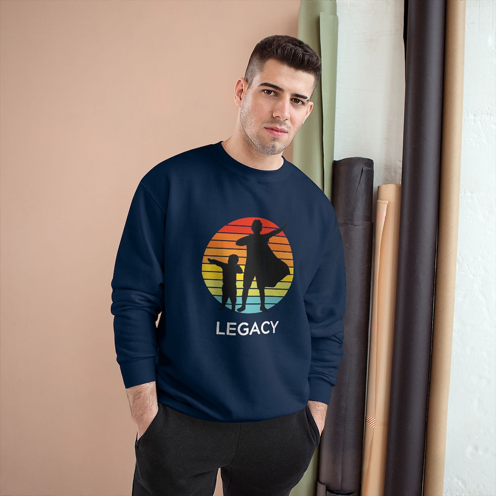 Thumbnail: Father's Legacy - Super Dad - Champion Sweatshirt 