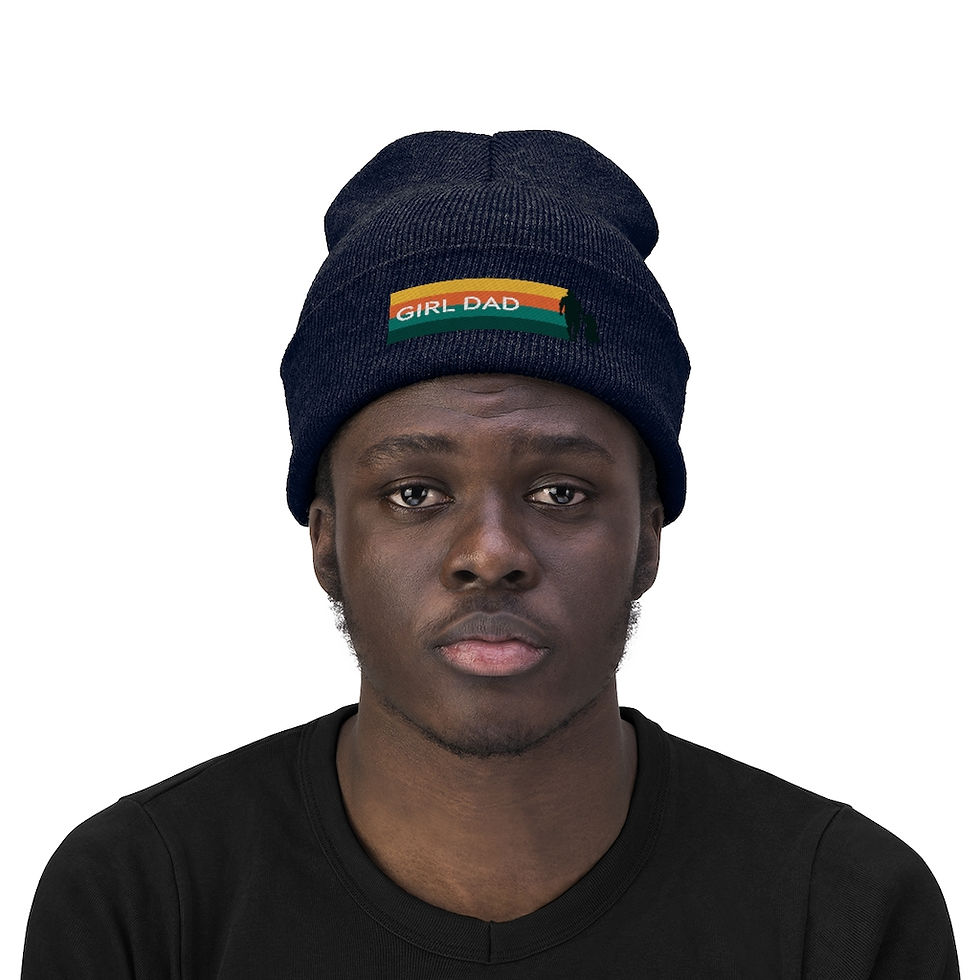 Thumbnail: Girl Dad Legacy - Horizon - Embroidered Knit Beanie