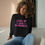 Thumbnail: Level Up In Progress - Pink - Crop Hoodie 