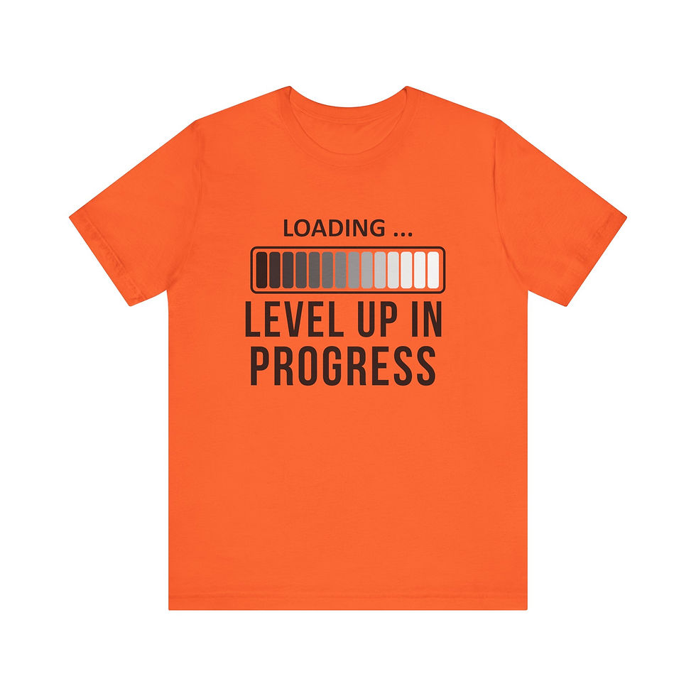 Thumbnail: Level Up In Progress - Unisex Jersey Short Sleeve Tee