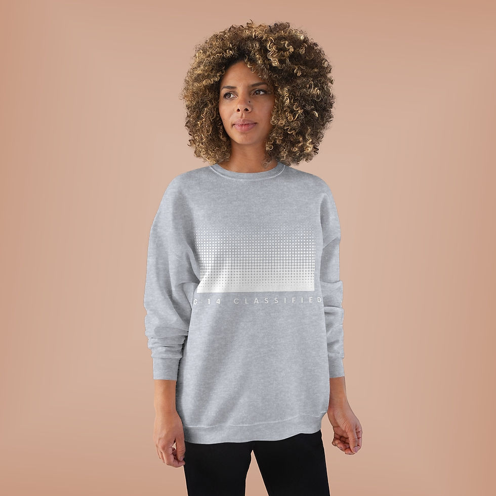 Thumbnail: G-14 Classified - Unisex EcoSmart® Crewneck Sweatshirt