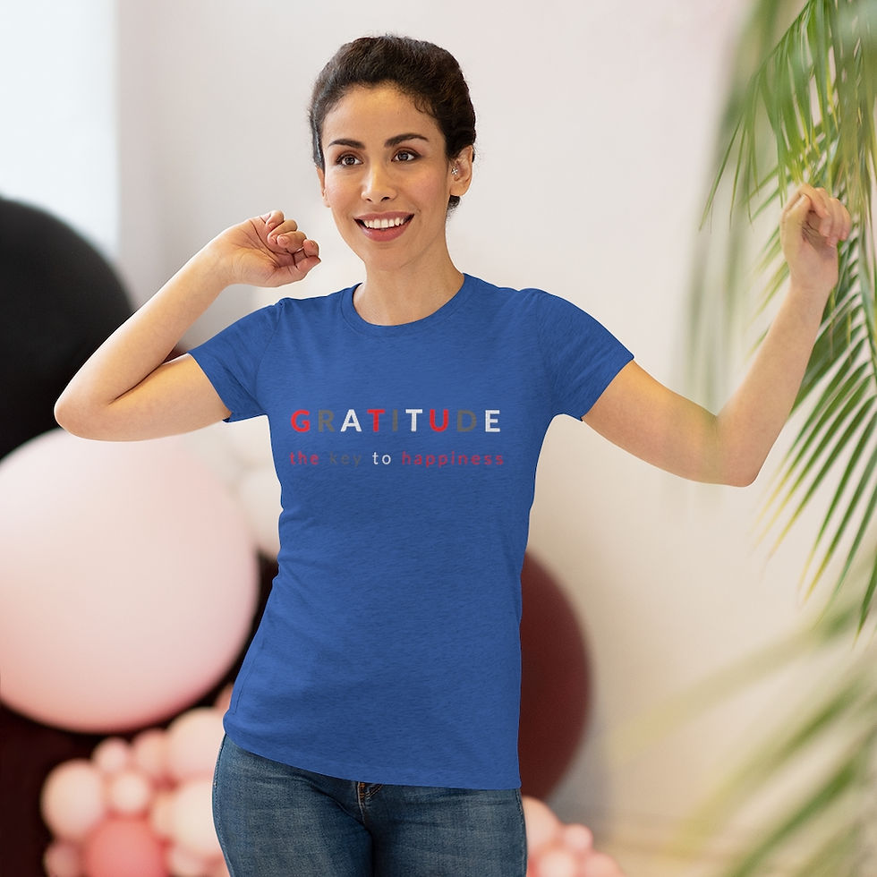 Thumbnail: GRATITUDE - Women's Triblend Tee