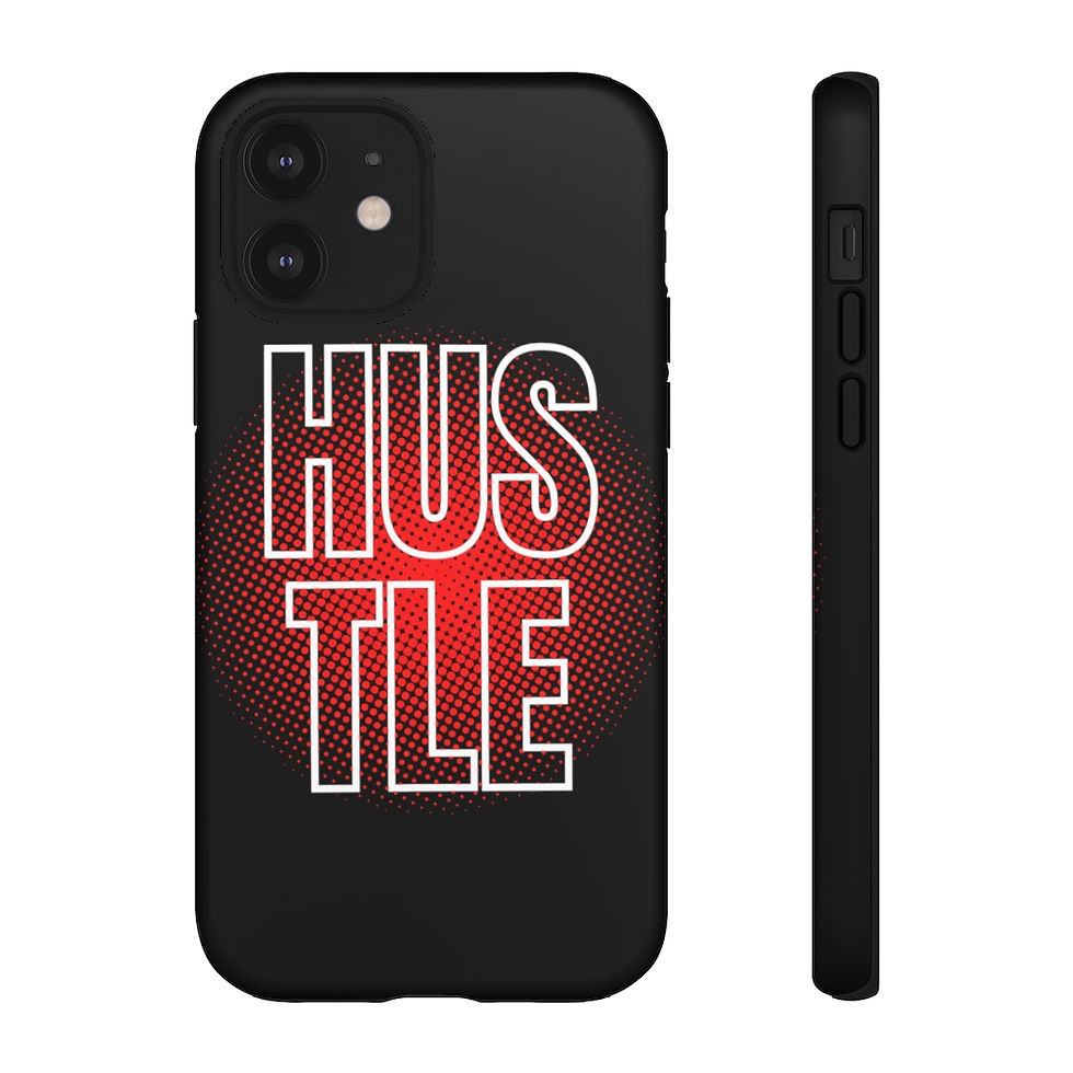 Thumbnail: Red Glowing HUSTLE - Tough Cases