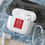 Thumbnail: Red Geometric Hustle AirPods / Airpods Pro Case cover