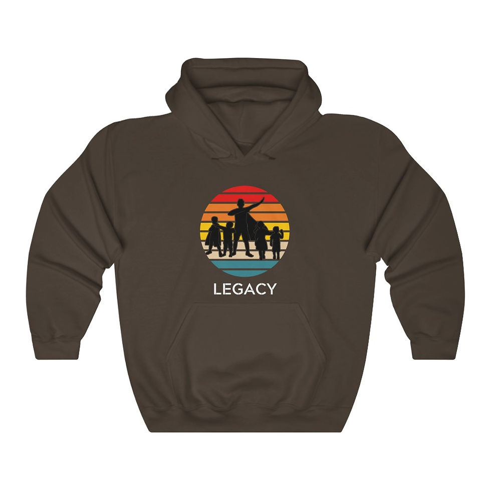 Thumbnail: Super Dad's Family Legacy - Heavy Blend™ Hooded Sweatshirt