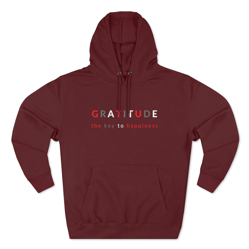 Thumbnail: GRATITUDE - Premium Pullover Hoodie
