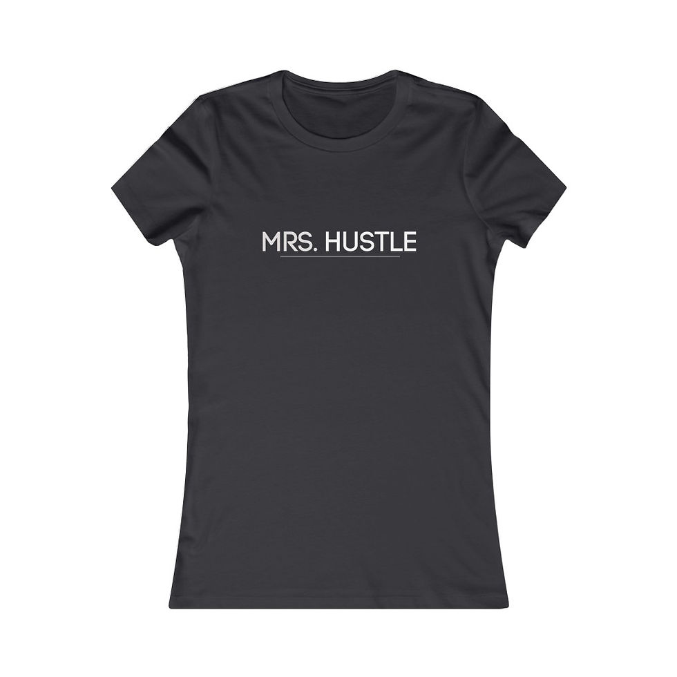 Thumbnail: Women's Favorite Tee - MRS. HUSTLE
