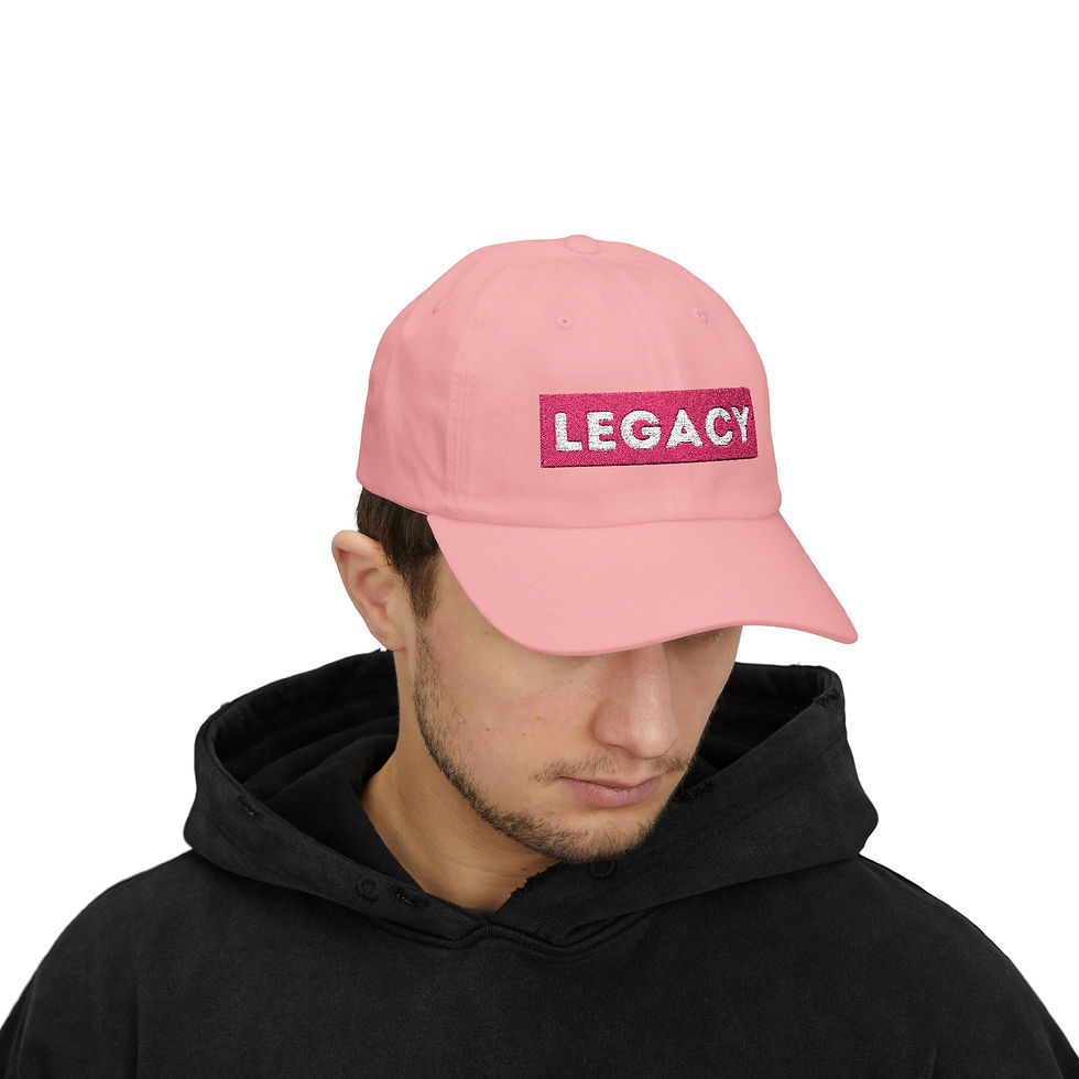 Thumbnail: LEGACY - Pink -  Embroidered Unisex Dad Hat