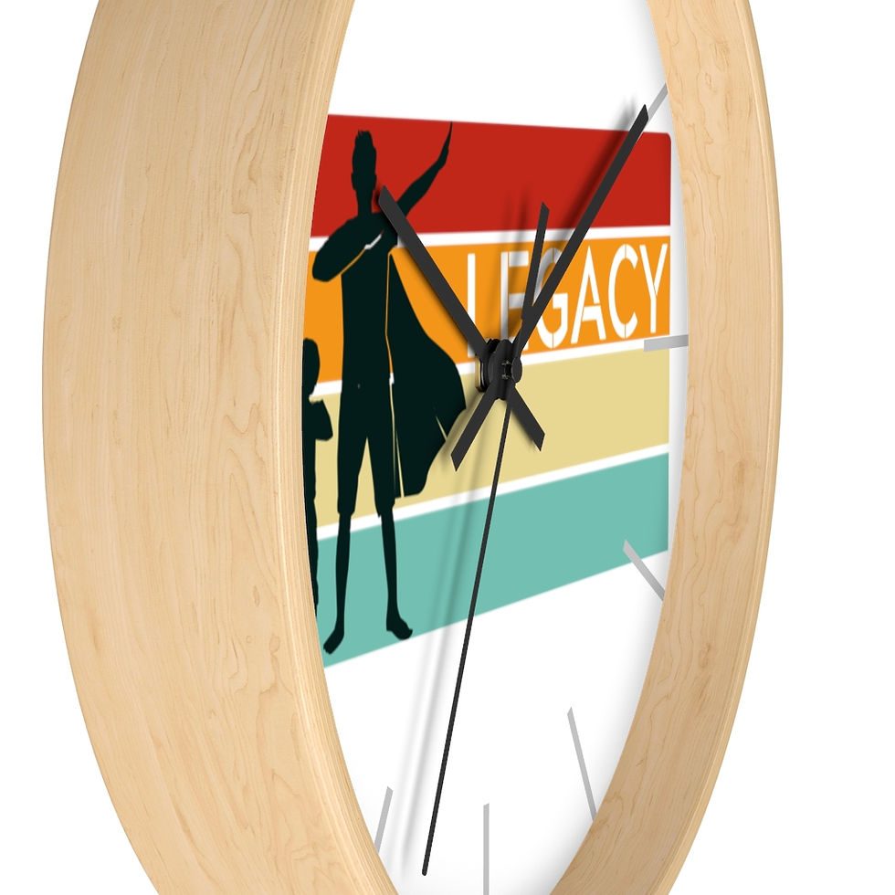 Thumbnail: A Father's Legacy - Super Dad - Wall clock