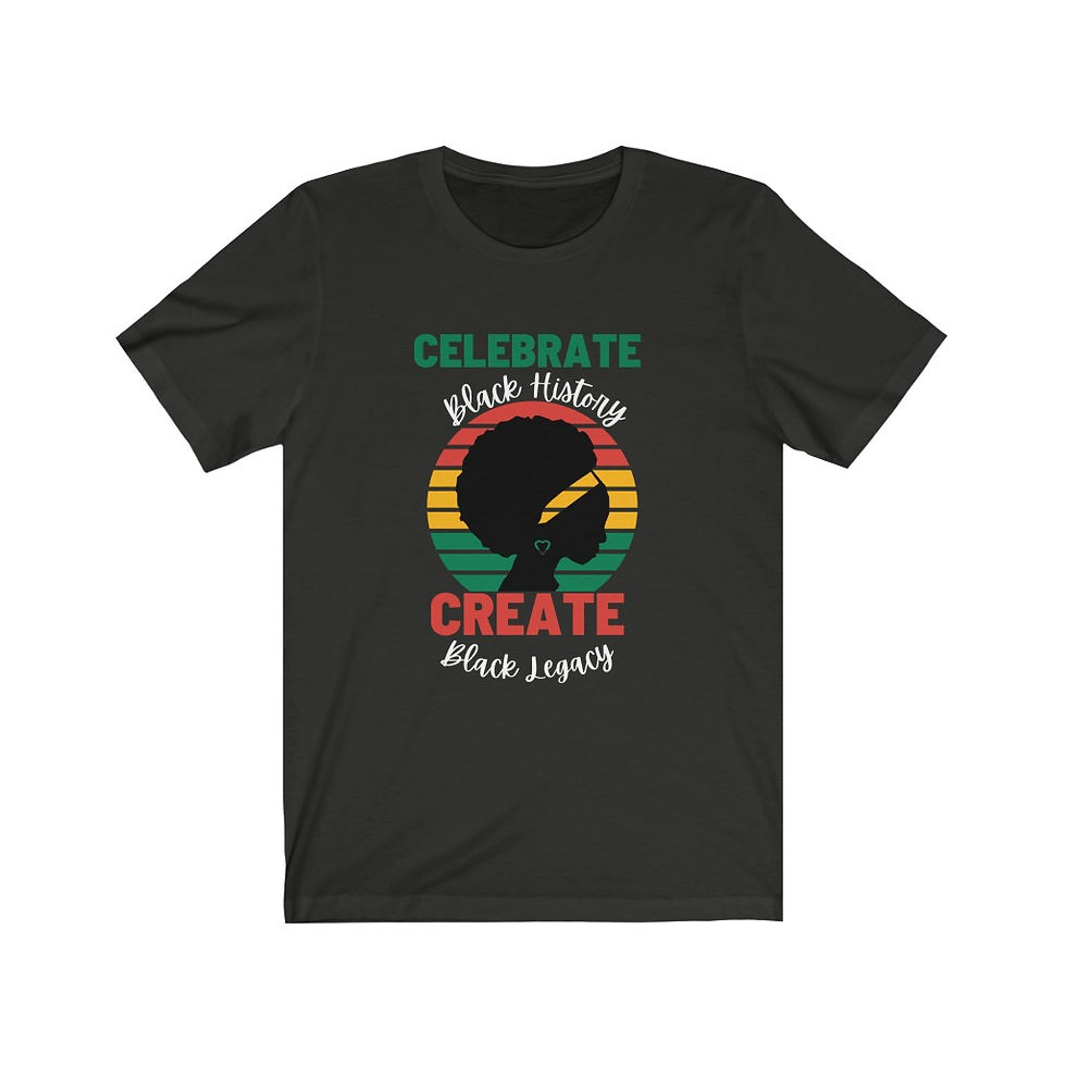 Thumbnail: Celebrate Black History - Create Black Legacy 2 Unisex Jersey Short Sleeve Tee