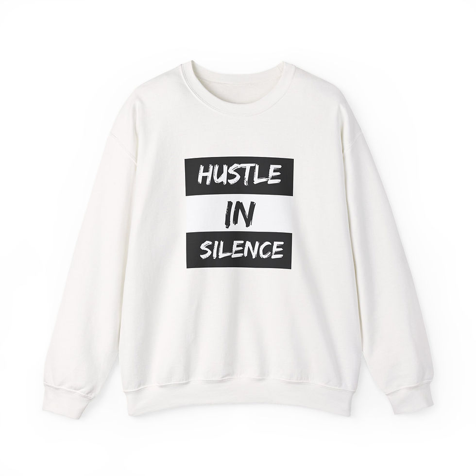 Thumbnail: Hustle In Silence Advisory - Champion Sweatshirt