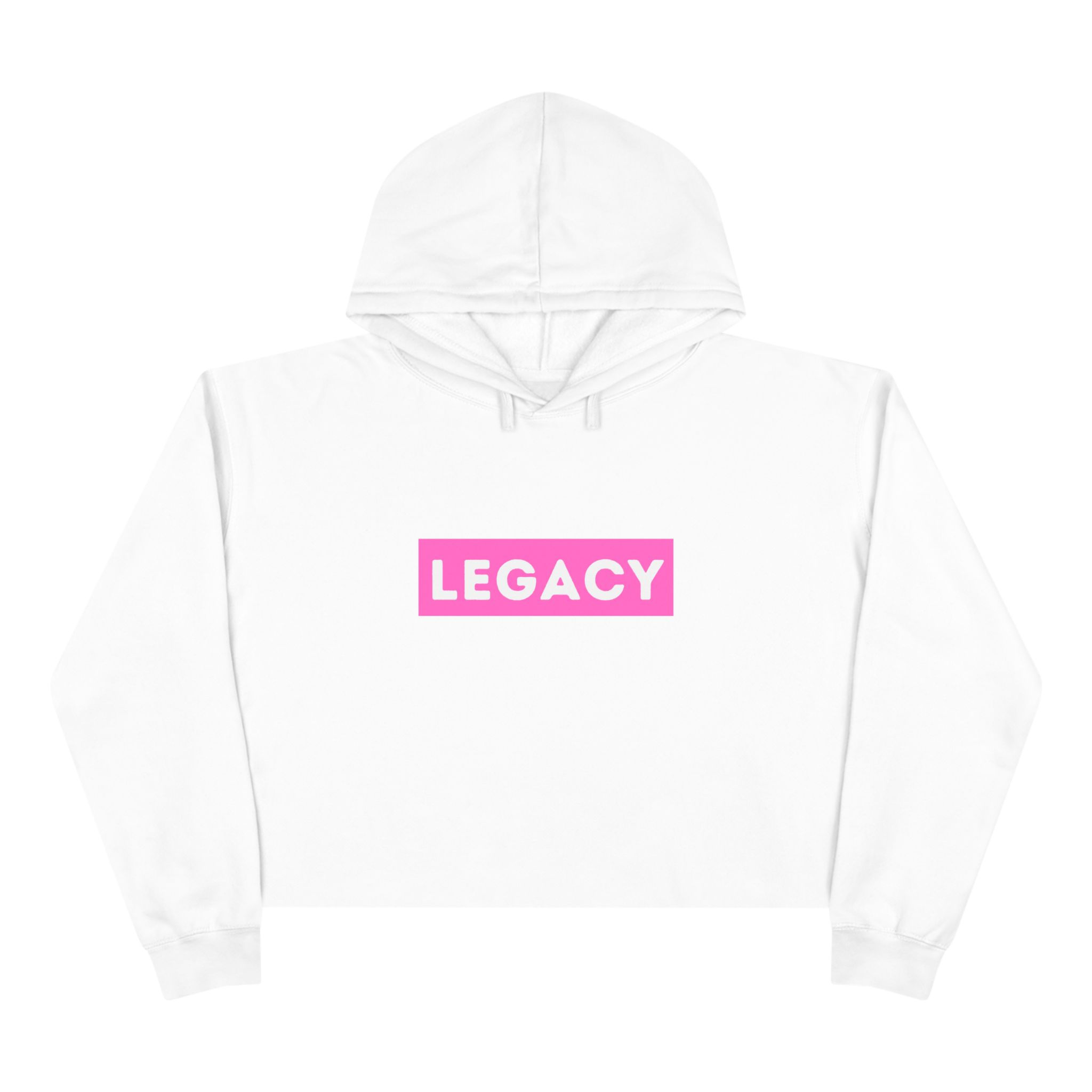 LEGACY - Pink - Crop Hoodie