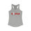 Thumbnail: Hustler's Heart - Red - Women's Ideal Racerback Tank