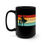 Thumbnail: Super Dad - Horizontal Black Mug 15oz