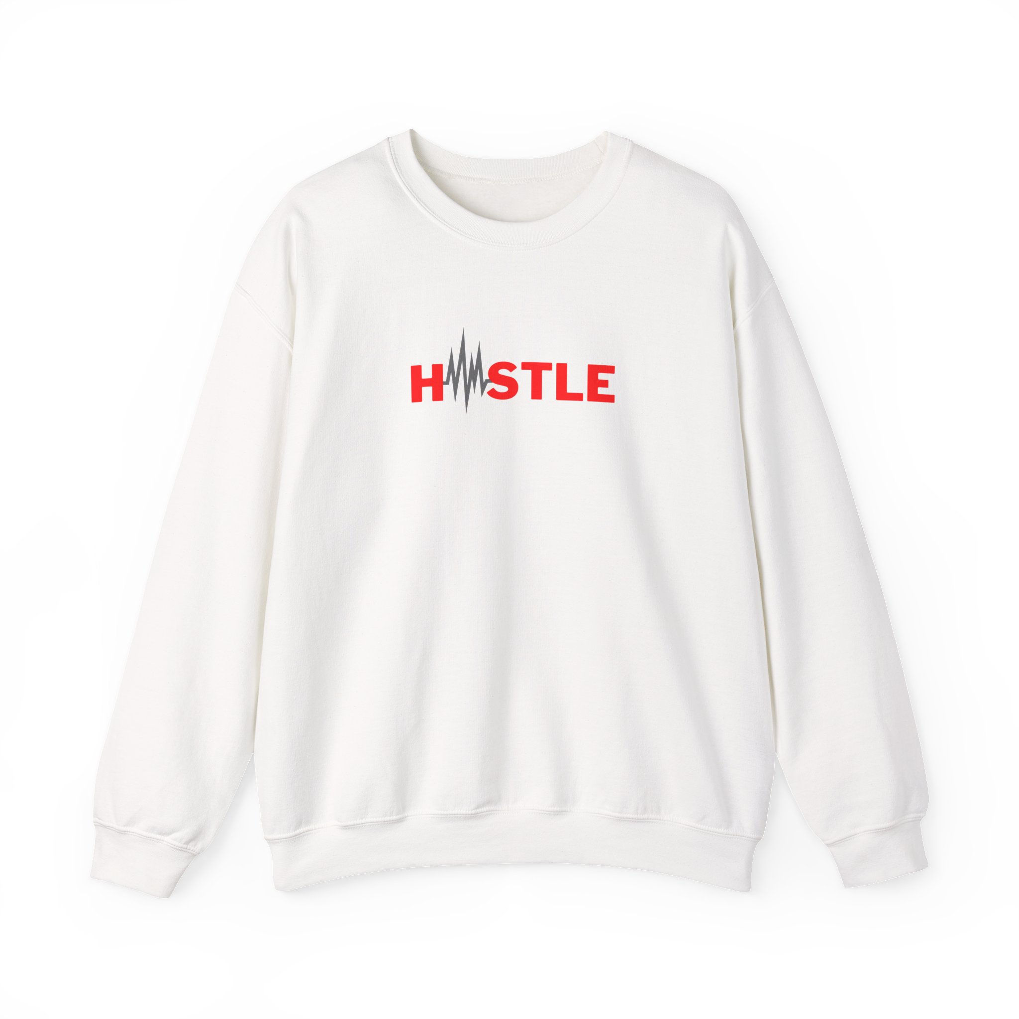 Hustle Heartbeat Red - Champion Sweatshirt