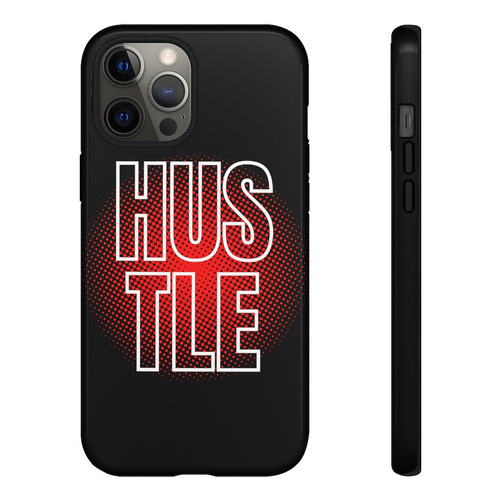 Thumbnail: Red Glowing HUSTLE - Tough Cases