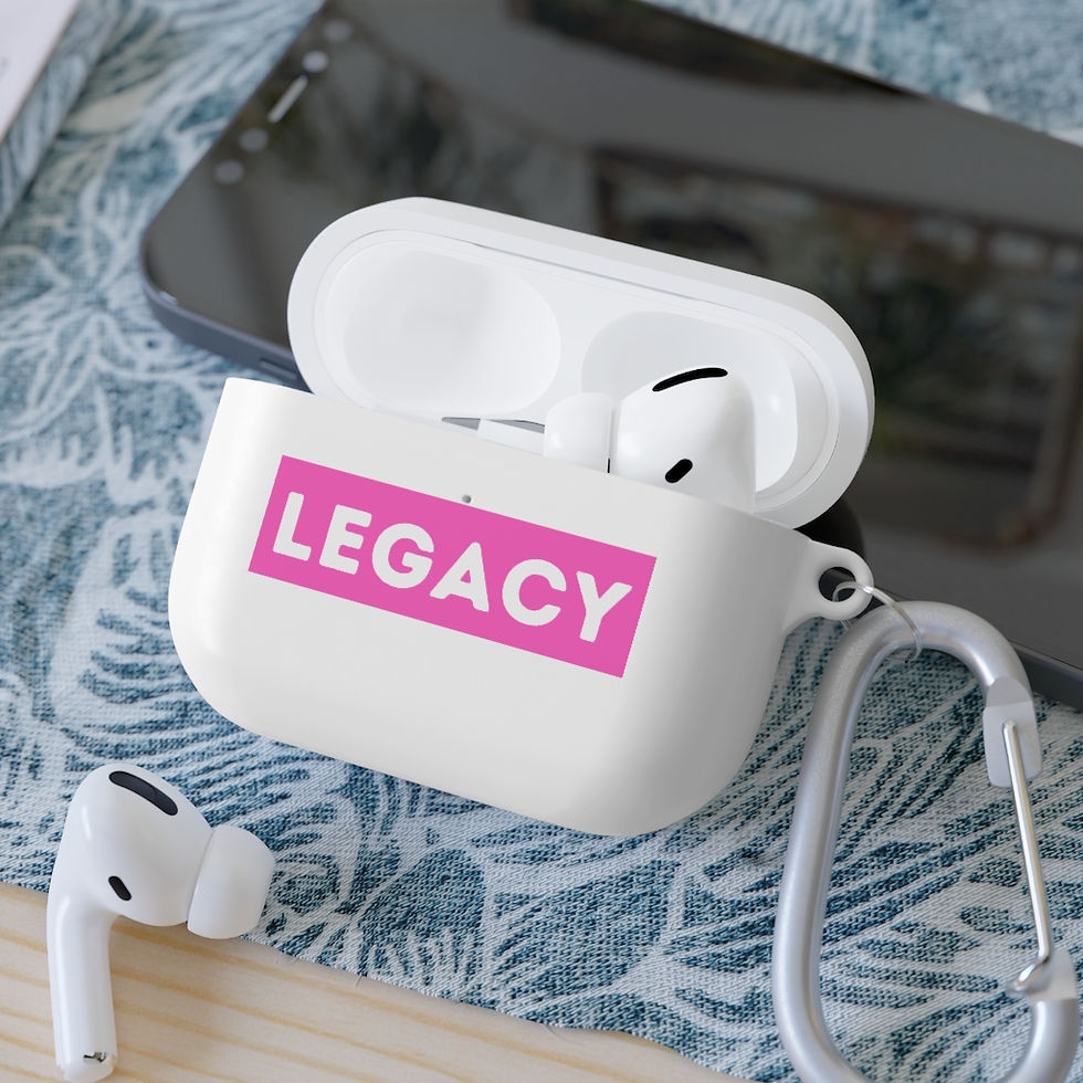 Thumbnail: Pink Block Legacy AirPods / Airpods Pro Case cover