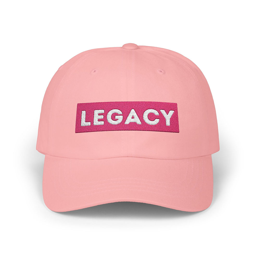 Thumbnail: LEGACY - Pink -  Embroidered Unisex Dad Hat