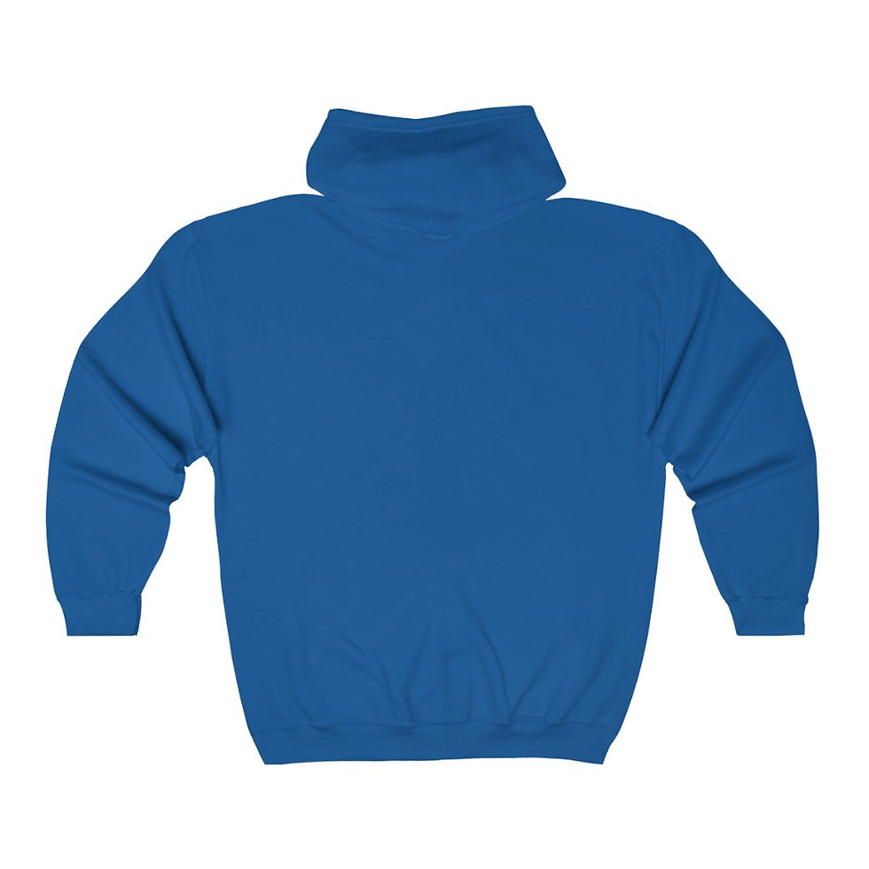 Thumbnail: Hustle In Silence - Unisex Heavy Blend™ Full Zip Hooded Sweatshirt